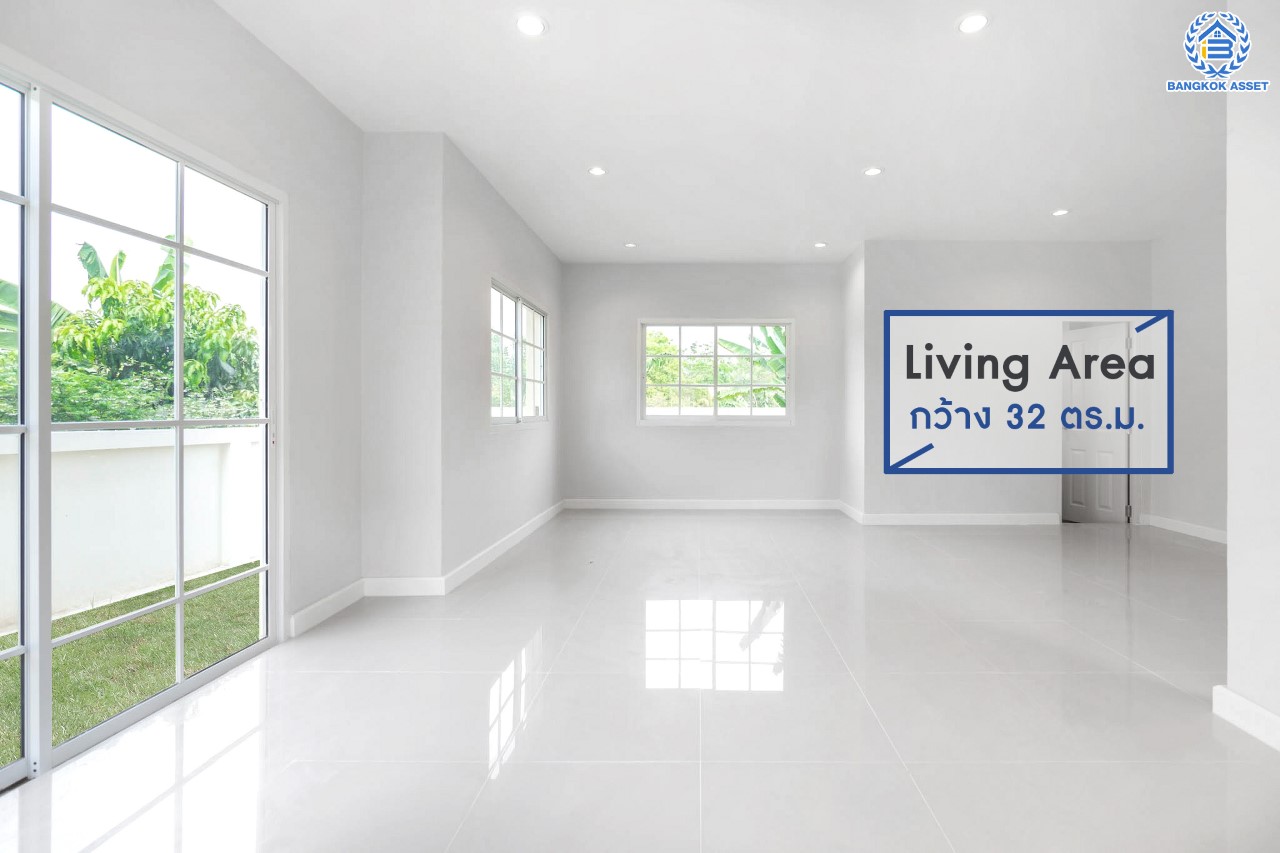 บ้านมือสองตกแต่งใหม่ ทำเลโซนเมือง! ม.นนทกาญจน์ นครอินทร์-พระราม5 หลังใหญ่ เนื้อที่ 33.1 ตร.ว. ฟังก์ชัน 3 ห้องนอน 3 ห้องน้ำ จอดรถได้ 1 คัน บนทำเลเชื่อมต่อทุกการเดินทาง ใกล้สะพานพระรามห้า และรถไฟฟ้า "สถานีแยกติวานนท์"